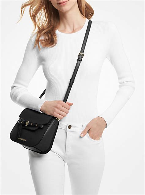 michael kors clearance white pebble leather purse|Michael Kors extra small crossbody.